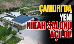 Çankırı’da Yeni Nikah Salonu Açıldı!
