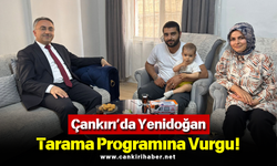 Çankırı’da Yenidoğan Tarama Programına Vurgu!