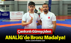 Çankırılı Güreşçiden ANALİG’de Bronz Madalya!