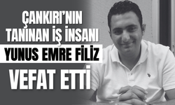 Çankırı’nın Tanınan İş İnsanı Yunus Emre Filiz Vefat Etti!
