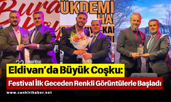 Eldivan’da Büyük Coşku: Festival İlk Geceden Renkli Görüntülerle Başladı