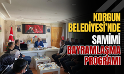 Korgun Belediyesi’nde Samimi Bayramlaşma Programı