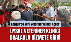 Korgun’da Yeni Veteriner Kliniği Açıldı Uysal Veteriner Kliniği Dualarla Hizmete Girdi