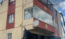 Korkutan Çatı Yangını! Bina Zarar Gördü