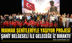Mamak Şehitleriyle Yaşıyor projesi Şahit Belgeseli ile geleceğe iz bıraktı!