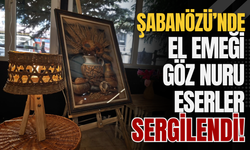 Şabanözü’nde El Emeği Göz Nuru Eserler Sergilendi!