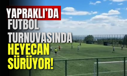 Yapraklı’da Futbol Turnuvasında Heyecan Sürüyor!