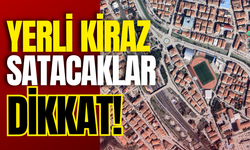 Yerli Kiraz Satacaklar Dikkat!