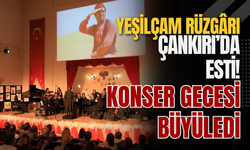 Yeşilçam Rüzgârı Çankırı’da Esti! Konser Gecesi Büyüledi