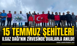 15 Temmuz Şehitleri Ilgaz Dağı'nın Zirvesinde Dualarla Anıldı!
