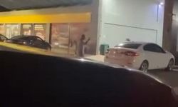 Akaryakıt İstasyonunda Sopalı Kavga Kamerada!