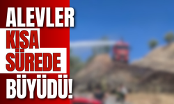 Alevler Kısa Sürede Büyüdü!