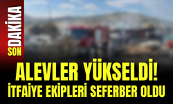 Alevler Yükseldi! İtfaiye Ekipleri Seferber Oldu