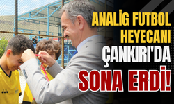 ANALİG Futbol Heyecanı Çankırı'da Sona Erdi!