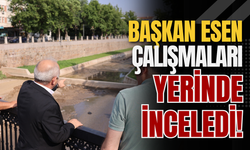 Başkan Esen Çalışmaları Yerinde İnceledi!