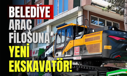 Belediye Araç Filosuna Yeni Ekskavatör!