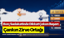 Borç Sadakatinde Dikkat Çeken Başarı: Çankırı Zirve Ortağı