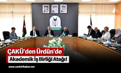 ÇAKÜ'den Ürdün'de Akademik İş Birliği Atağı!