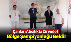 Çankırı Atıcılıkta Zirvede! Bölge Şampiyonluğu Geldi!