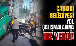 Çankırı Belediyesi Yol Çalışmalarına Hız Verdi!