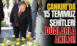 Çankırı'da 15 Temmuz Şehitleri Dualarla Anıldı!
