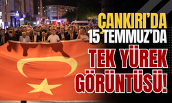 Çankırı’da 15 Temmuz’da Tek Yürek Görüntüsü!
