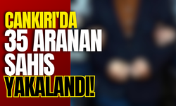 Çankırı'da 35 Aranan Şahıs Yakalandı!