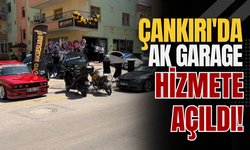 Çankırı'da AK GARAGE Hizmete Açıldı!