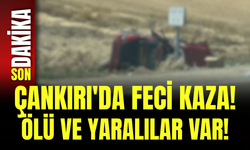 Çankırı'da Feci Kaza! Ölü ve Yaralılar Var!