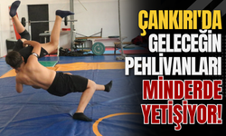 Çankırı'da Geleceğin Pehlivanları Minderde Yetişiyor!