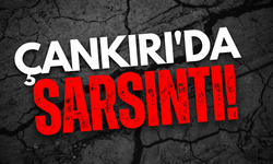 Çankırı'da Sarsıntı Oldu!