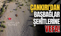Çankırı'dan Başbağlar Şehitlerine Vefa!