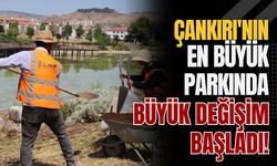 Çankırı'nın En Büyük Parkında Büyük Değişim Başladı!