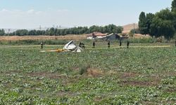 Eğitim Helikopteri Düştü! 2 Kişi Yaralandı