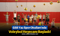 GSB Yaz Spor Okulları'nda Voleybol Heyecanı Başladı!