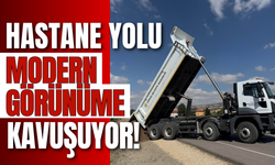 Hastane Yolu Modern Görünüme Kavuşuyor!