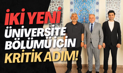 İki Yeni Üniversite Bölümü İçin Kritik Adım!