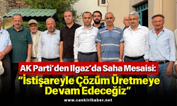 AK Parti’den Ilgaz’da Saha Mesaisi: “İstişareyle Çözüm Üretmeye Devam Edeceğiz”