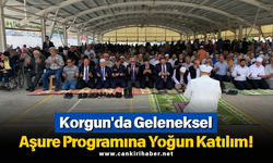 Korgun'da Geleneksel Aşure Programına Yoğun Katılım!