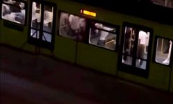 Metro İstasyonunda Ortalık Karıştı! Yumruklar Havada Uçuştu