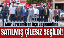 MHP Bayramören İlçe Başkanlığına Satılmış Çilesiz Seçildi!