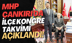 MHP Çankırı'da İlçe Kongre Takvimi Açıklandı!