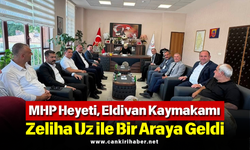 MHP Heyeti, Eldivan Kaymakamı Zeliha Uz ile Bir Araya Geldi