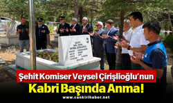 Şehit Komiser Veysel Çirişlioğlu’nun Kabri Başında Anma!