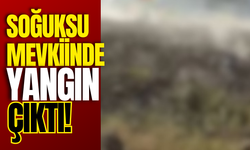 Soğuksu Mevkiinde Yangın Çıktı!