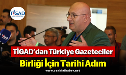 TİGAD’dan Türkiye Gazeteciler Birliği İçin Tarihi Adım