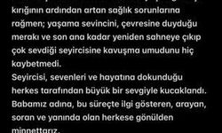 Türk Tiyatrosunun Usta İsmi Zihni Göktay Hayatını Kaybetti!