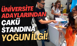 Üniversite Adaylarından ÇAKÜ Standına Yoğun İlgi!