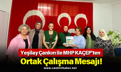 Yeşilay Çankırı ile MHP KAÇEP'ten Ortak Çalışma Mesajı!