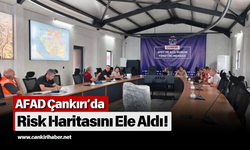 AFAD Çankırı’da Risk Haritasını Ele Aldı!
